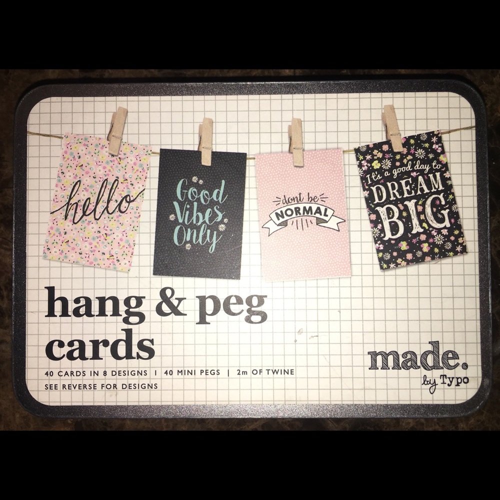 Hanging Quote Cards